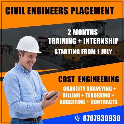 jobs offered in civil engineering